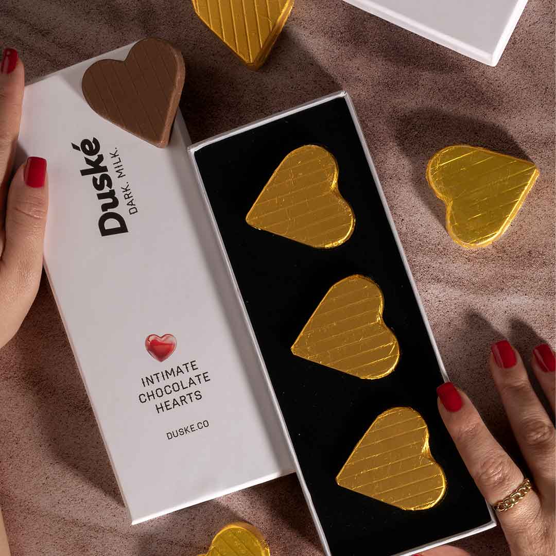 Duske Chocolate Hearts